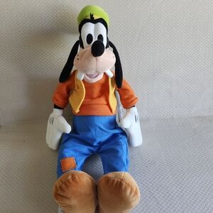 DISNEY Stuffed Animal Pluto Store Plush NWT NEW 14"